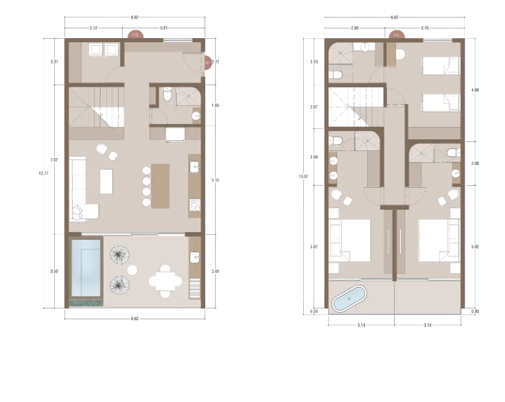 Floorplan modelo 146 m2