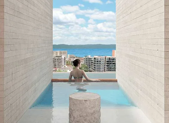 Vista rooftop Macaria